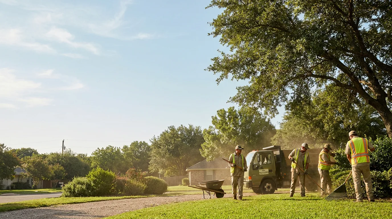 Landscaping in Sublime, TX near me